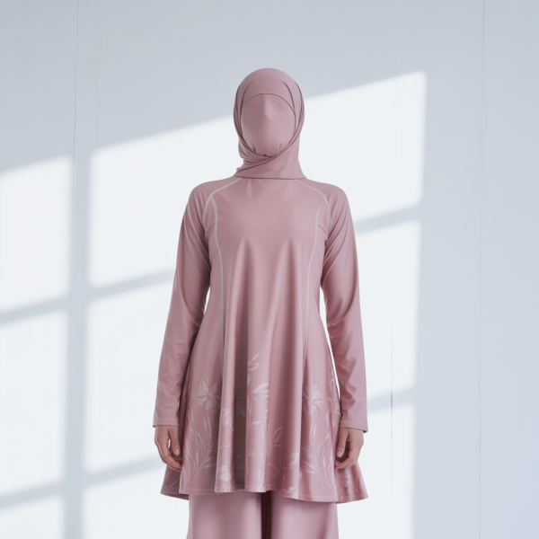 Burkini Classy - Rose Poudré