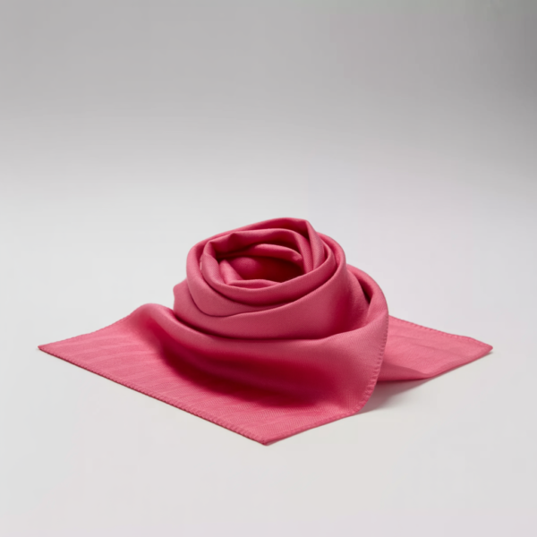 Carré Coton Bamboo - Rose Fushia